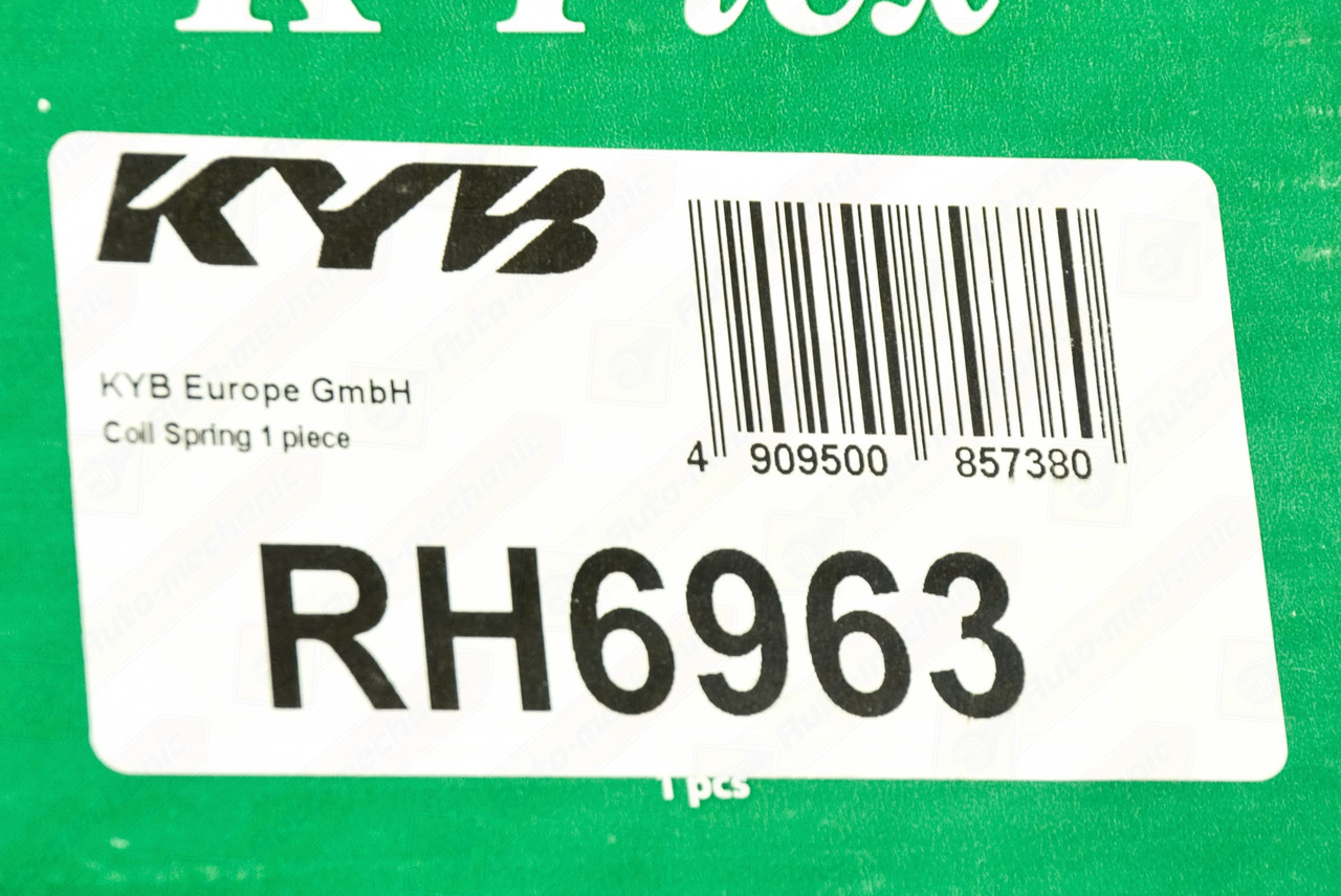 Пружина задняя (d=14.25mm) MCV на Renault Logan I 2004->2012 - KAYABA - KYBRH6963 - фото 4 - id-p1400743362