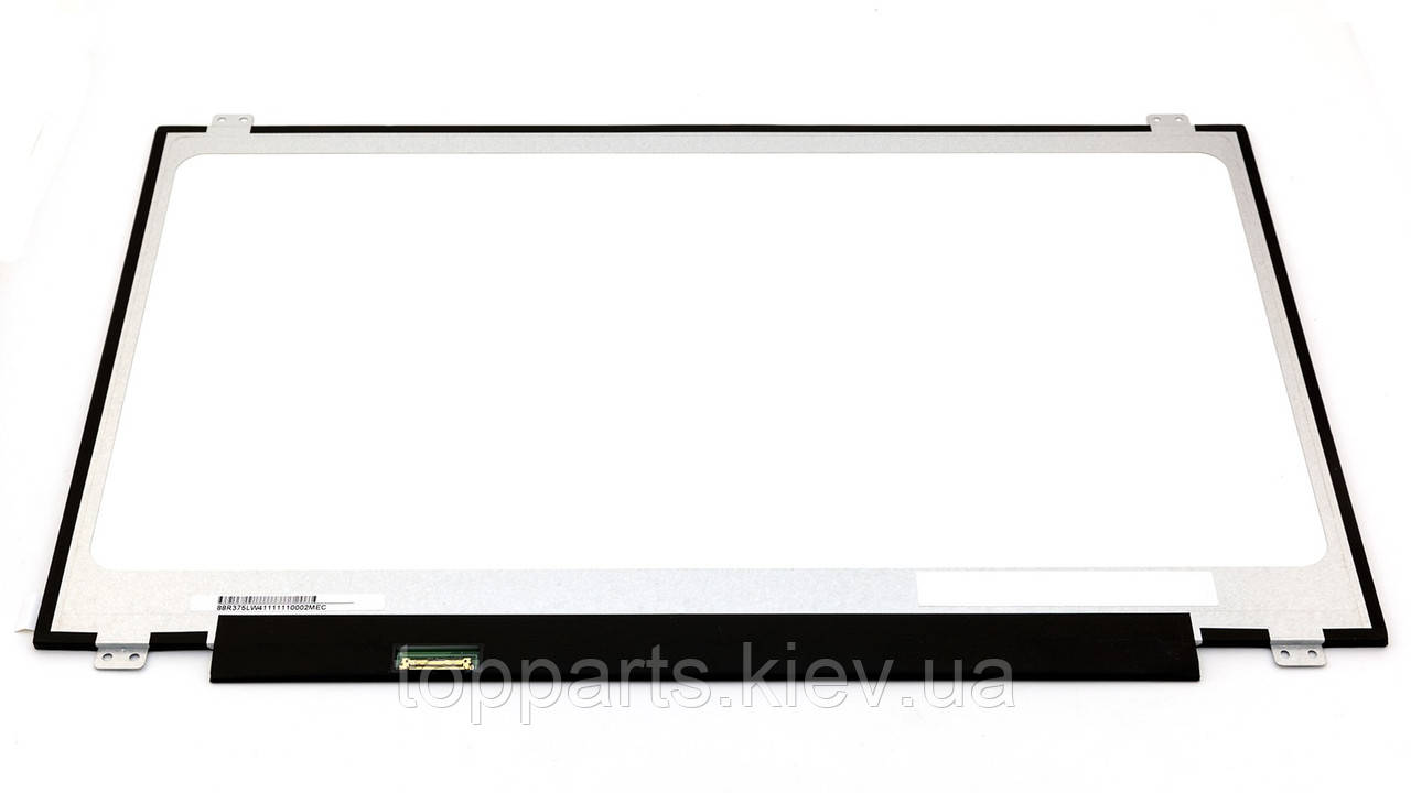 17.3" WXGA HD+ 1600x900, AU Optronics B173RTN02.2, LED, 30-pin (eDP, роз'єм знизу слева), глянсова, slim