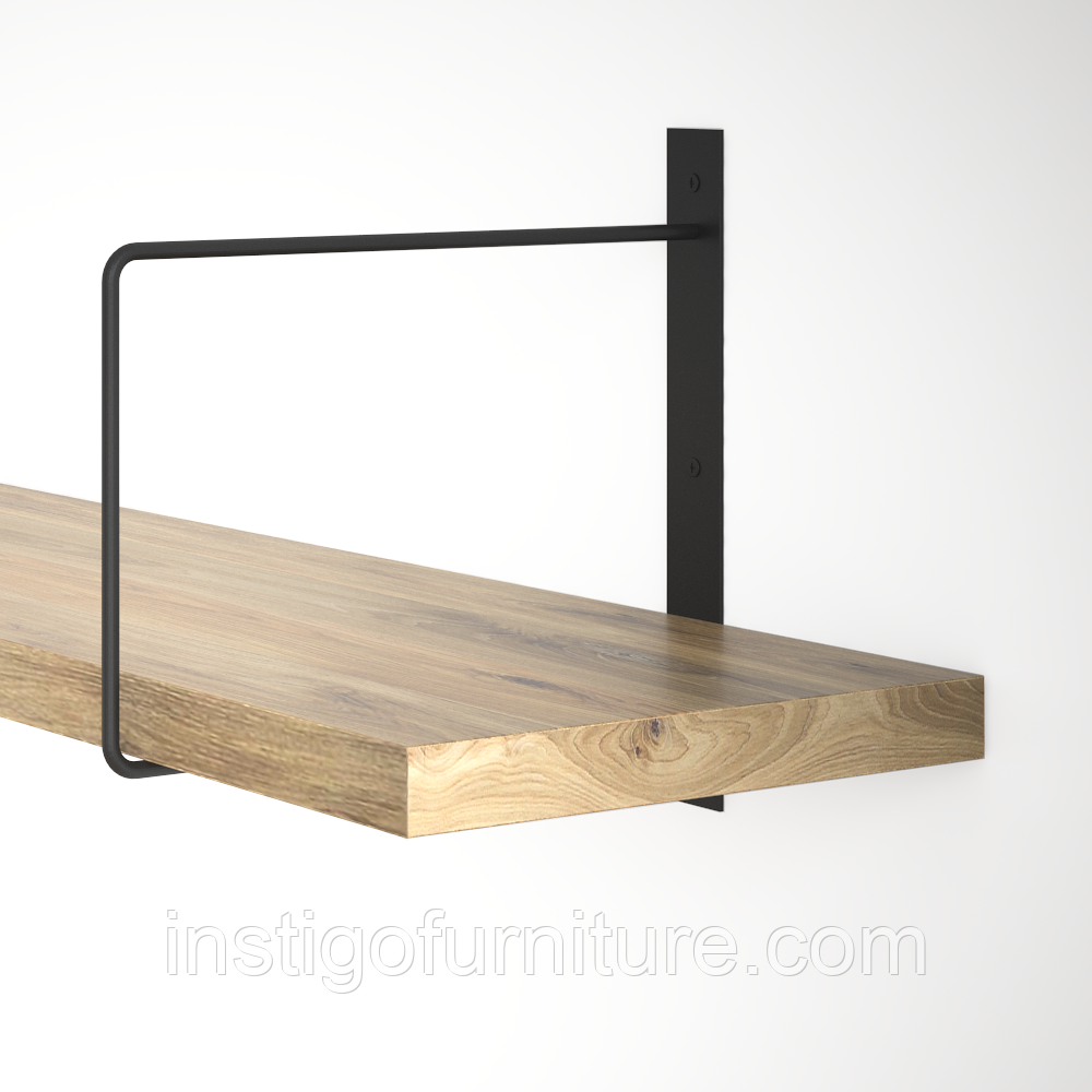 Кронштейн для полиці з металу 258×30mm, H=250mm