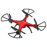 Квадрокоптер Керований по радіо дрон 1million WiFi c камерою літаючий селф-дрон, фото 3