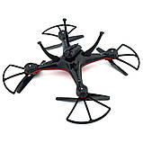 Квадрокоптер Керований по радіо дрон 1million WiFi c камерою літаючий селф-дрон, фото 4