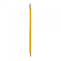 Олівець простий заточений з гумкою