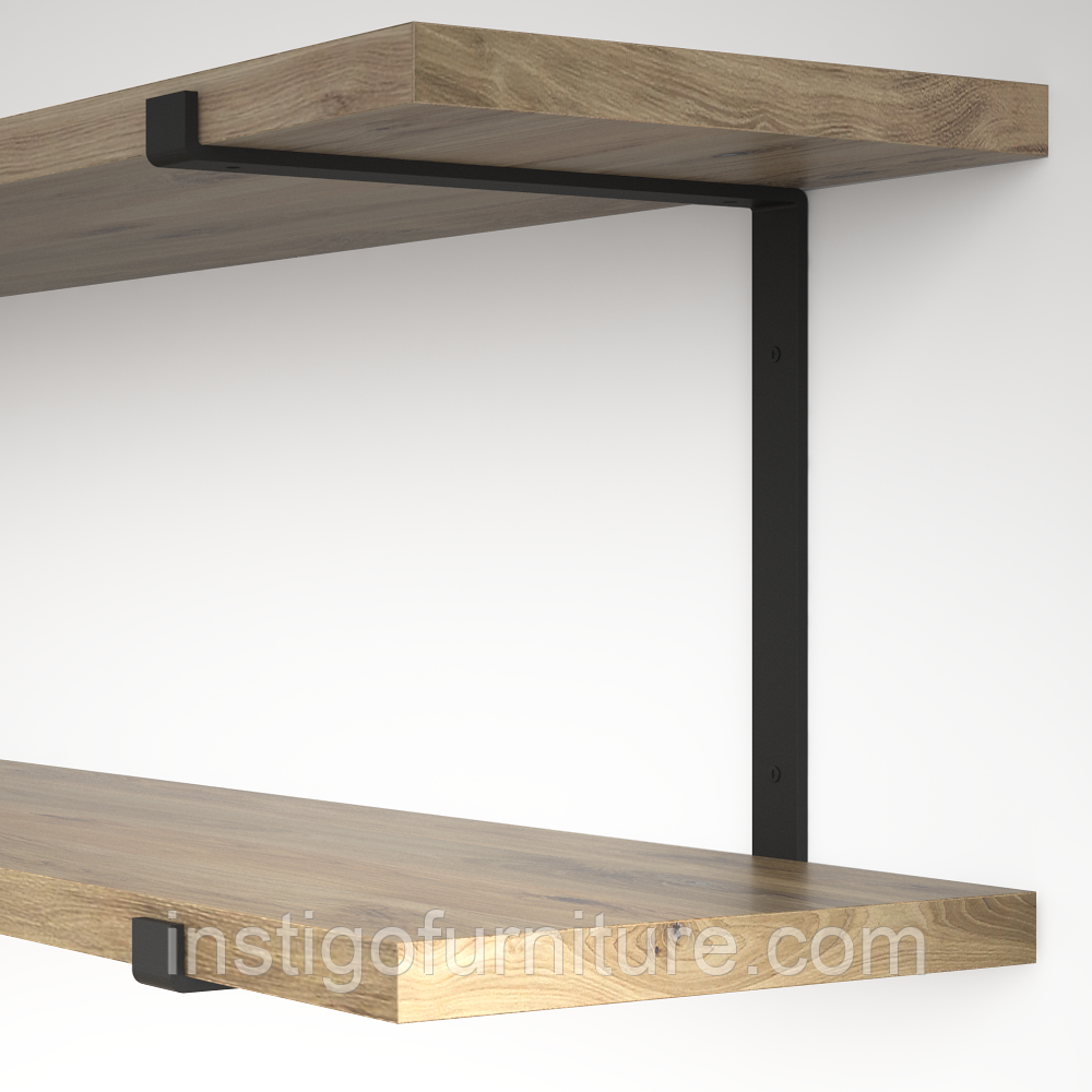 Кронштейн для полиці з металу 312×30mm, H=340mm