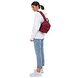 Рюкзак Красний♥ дитячий рюкзак жіночий чоловічий ТОП якості дівчинки ♥ хлопчика, фото 4