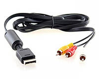 Композитный RCA AV кабель для SONY PLAYSTATION one,PS2,PS3