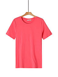 Жіноча базова рожева футболка Glo-story