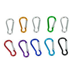 Карабін похідний 10шт алюмінієвий 4.6см