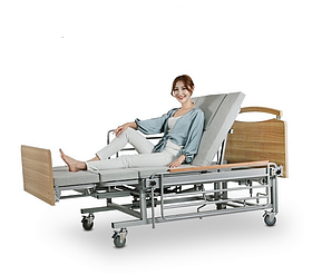 Медичне ліжко з туалетом MIRID  Е08. Функціональне ліжко. Ліжко для інваліда. Сучасний дизайн.