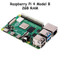 Міні комп'ютер, стенд, плата Raspberry Pi 4 Model B 2GB