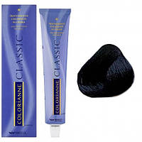 Стійка крем-фарба для волосся Brelil Colorianne 1.10 ісиня — чорний 100 мл