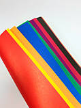Папір кольоровий двосторонній А4 16 аркушів( 8 кольорів), 70 г/м2, фото 2