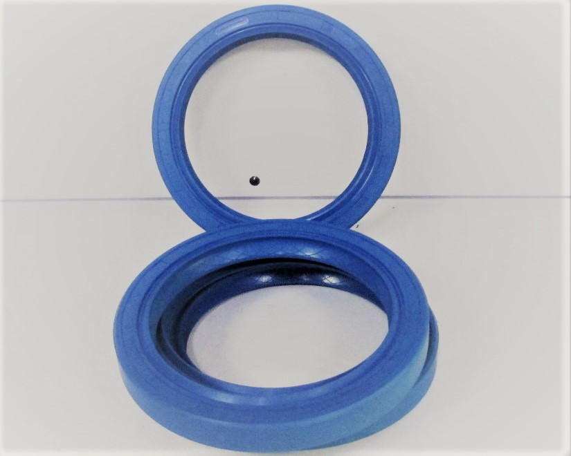 Манжета резинова армована реверс (синя) 2,2-85х110