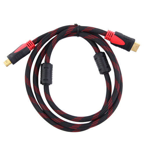 Кабель HDMI - HDMI 3м v1.4 позолочений в обплетенні
