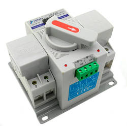 Автомат введення резерву АВР ATS 2P 63А 220В перемикач TOQ3-63