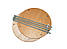 Прес для сиру дерев'яний круглий( Метал.розбірний) Діаметр-28,5 см Висота 35см, фото 4