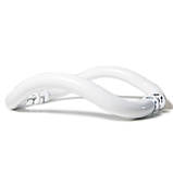 Ручка дверна офісна дуга 300 мм біла, фото 3