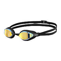 Окуляри дзеркальні для плавання Arena Air-Speed Mirror (Yellow Copper/Black)