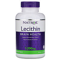 Natrol, Лецитин, 1200 мг, 120 мягких таблеток
