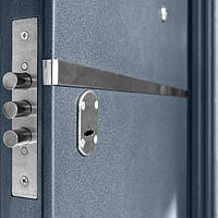 Вхідні металеві двері Bauhaus - чудове рішення облаштування як вдома так і квартири. Поєднання високоміцних і довговічних матеріалів і стриманого дизайну дозволили створити двері відповідає вимогам споживачів Європейського ринку.