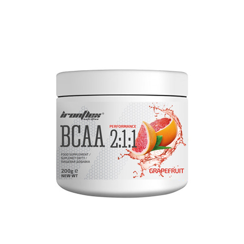 Амінокислоти IronFlex BCAA Performance 2-1-1 200 г Грейпфрут Grapefruit, фото 1