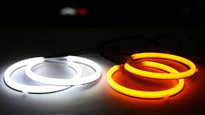 Ангельські очі Cotton LED BMW E46 лінзований Angel Eyes BMW E46 Projector