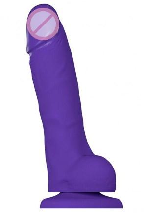 Фалоімітатор реалістичний на присоску - Strap-On-Me Soft Realistic Dildo Violet - Size L