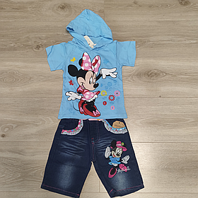 Літній для дівчинки Мінні Маус 104-110 110-116,