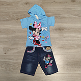Літній для дівчинки Мінні Маус 104-110 110-116,, фото 5