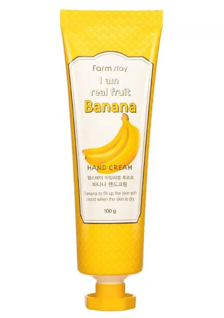 Крем для рук з екстрактом банана FarmStay I am real fruit banana hand cream 100 мл