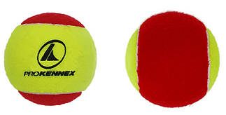 М'ячі тенісні для дітей 3-8 років Pro Kennex Starter Red Stage 3 набір 12 шт (AYTB1904), фото 2