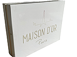 Скатертина з мереживом Maison D`or Plain&Lace Ecru поліестер 160-270 см, 40-40 см кремова, фото 4