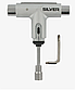 Універсальний ключ SILVER TOOL METALLIC SILVER, фото 2