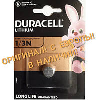 Батарейка Duracell 1/3N, 2L76, CR, CR1, 3N, CR11108, foto, літієва 3v Lithium Оригінал!