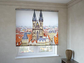 Рулонні штори з фотодруком вежі