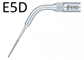 Насадка п'єзоскалера E5D, ендодонтична, алмазне покриття, роз'єм - EMS. Алмазне покриття: довжина 10 мм,