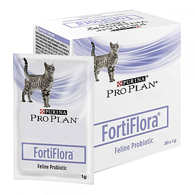 Purina ProPlan Fortiflora Cat кормова добавка з пробіотиком для котів і кошенят 30х1 р (ціна за один пакетик)
