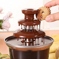 Шоколадний фонтан фондю Chocolate Fondue Fountain Mini