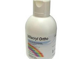 VILLACRYL ORTHO 250мл мономер, матеріал акриловий полімерний для знімних ортодонтичних апаратів