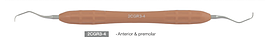 Кюрета Gracey 2CGR 3-4, стандартна, силіконова ручка, двостороння. Anterior.