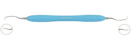 Кюрета Gracey 2CGR 13-14, стандартна, силіконова ручка, двостороння. Для роботи на дистальній поверхні задніх