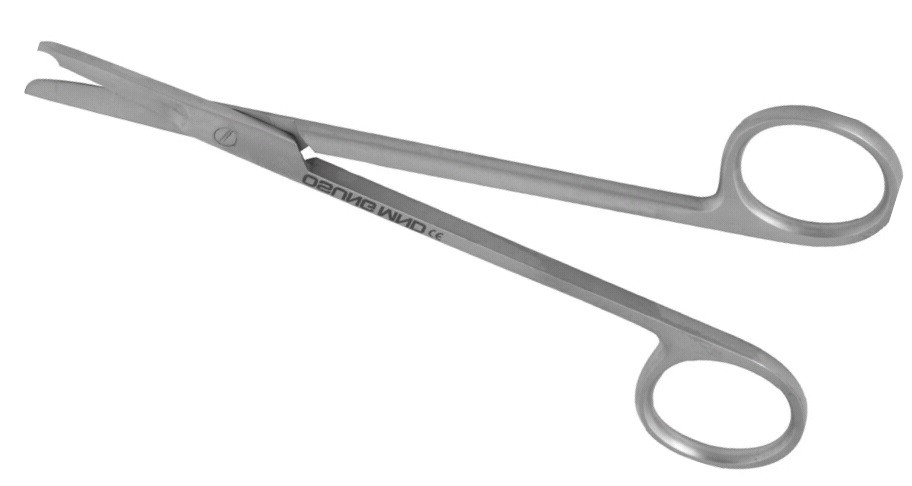 Ножиці шовні SCLS140 Littauer, 140 мм, прямі