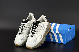 Чоловічі кросівки Adidas Ozweego Celox Brown Grey (Кросівки Адідас Озвиго Целокс сіро-коричневого кольору)