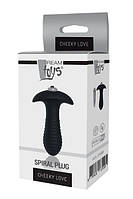 Анальна пробка з вібрацією Cheeky Love Single Speed Spiral Plug