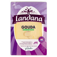 Сыр гауда молодой в нарезке Landana Gouda mild and creamy 48% 150 г