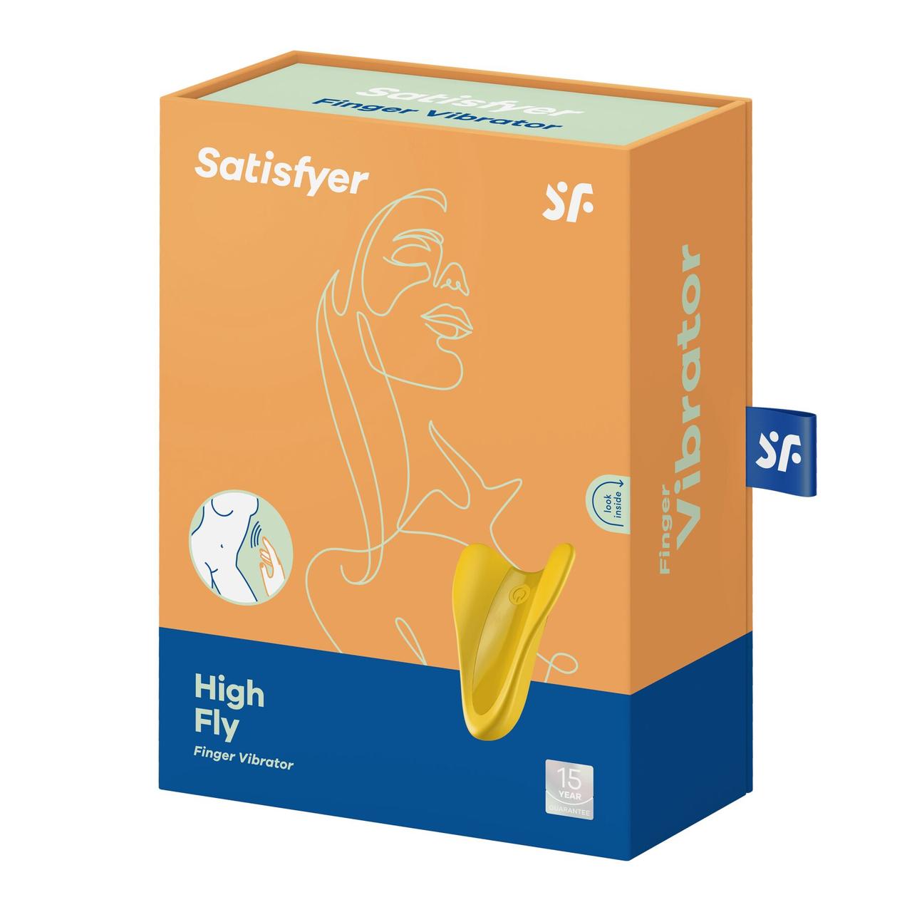 Міні вібратор жіночий High Fly Yellow Satisfyer