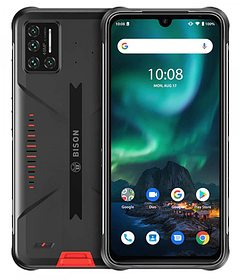 Umidigi Bison 6/128Gb Orange/Yellow IP68 IP69K, NFC, 5000 mAh, Android 10 6.3", Смартфон Umidigi Bison Червоний