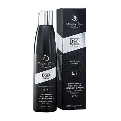 Шампунь Сталь і Шовк DSD DE LUXE 5.1 Dixidox Steel and Silk Treatment Shampoo (200 мл)