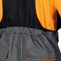 Напівкомбінезон робочий спецівка роба, штани захисні на лямках, робочий захисний напівкомбінезон, роба, фото 6