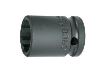 Головка FORCE 48865 1" 12-гр. ударна 65 мм, L=85 мм, фото 1
