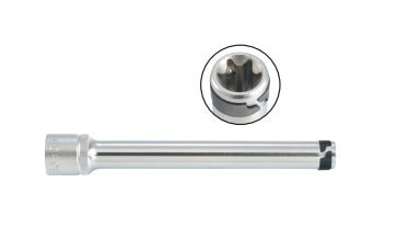 Головка FORCE 54615016B 1/2" Е-профіль (Torx) глибока Е16, L=150 мм
